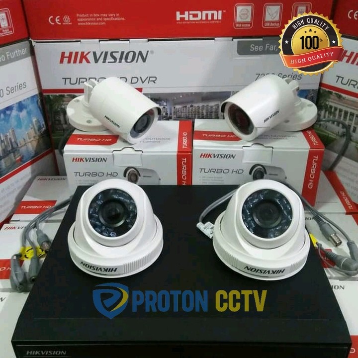 Pemasangan kamera HiLook rumah tinggal